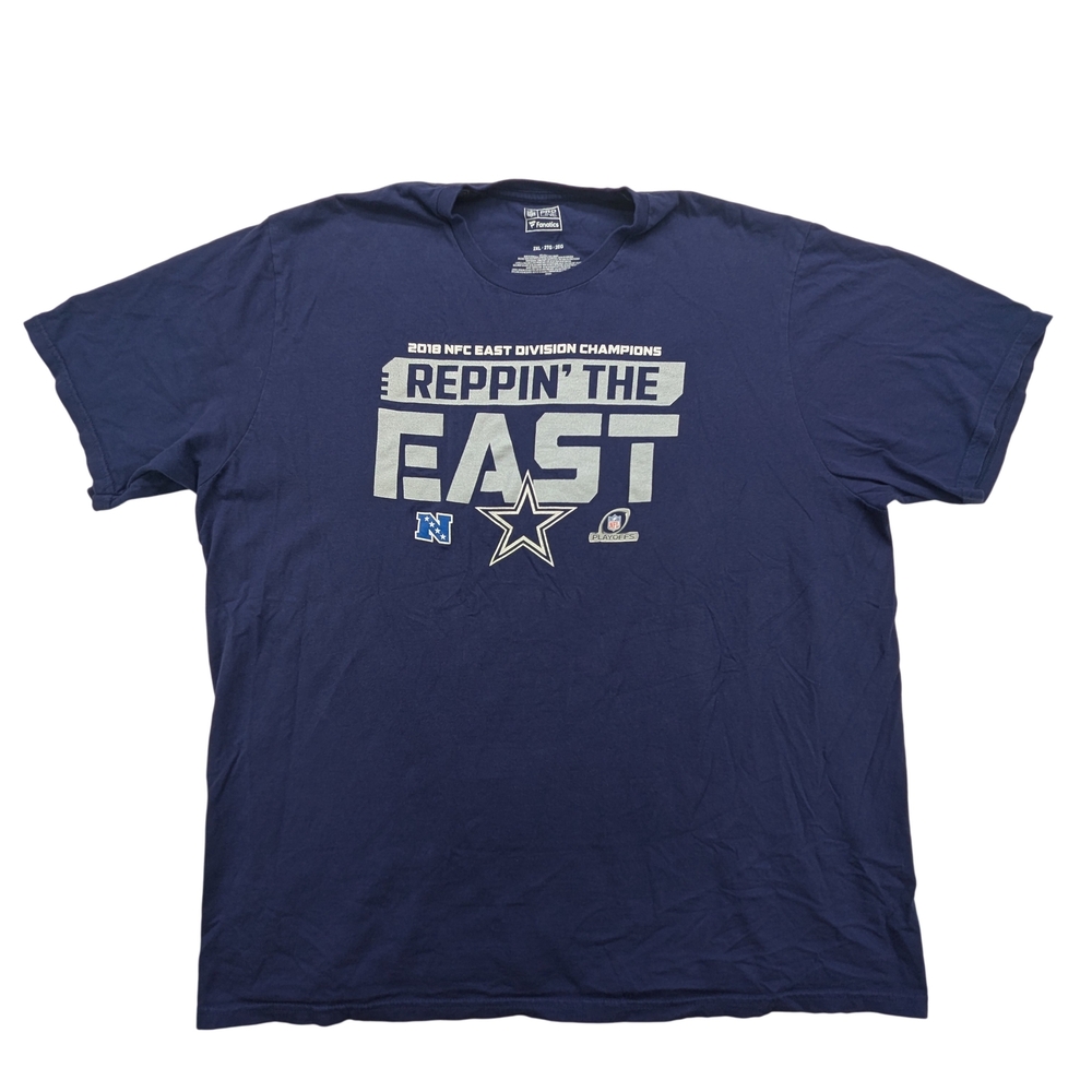 Dallas Cowboys Shirt Mens 2XL NFL Pro Line Fanatics 2018 NFC East Champions
